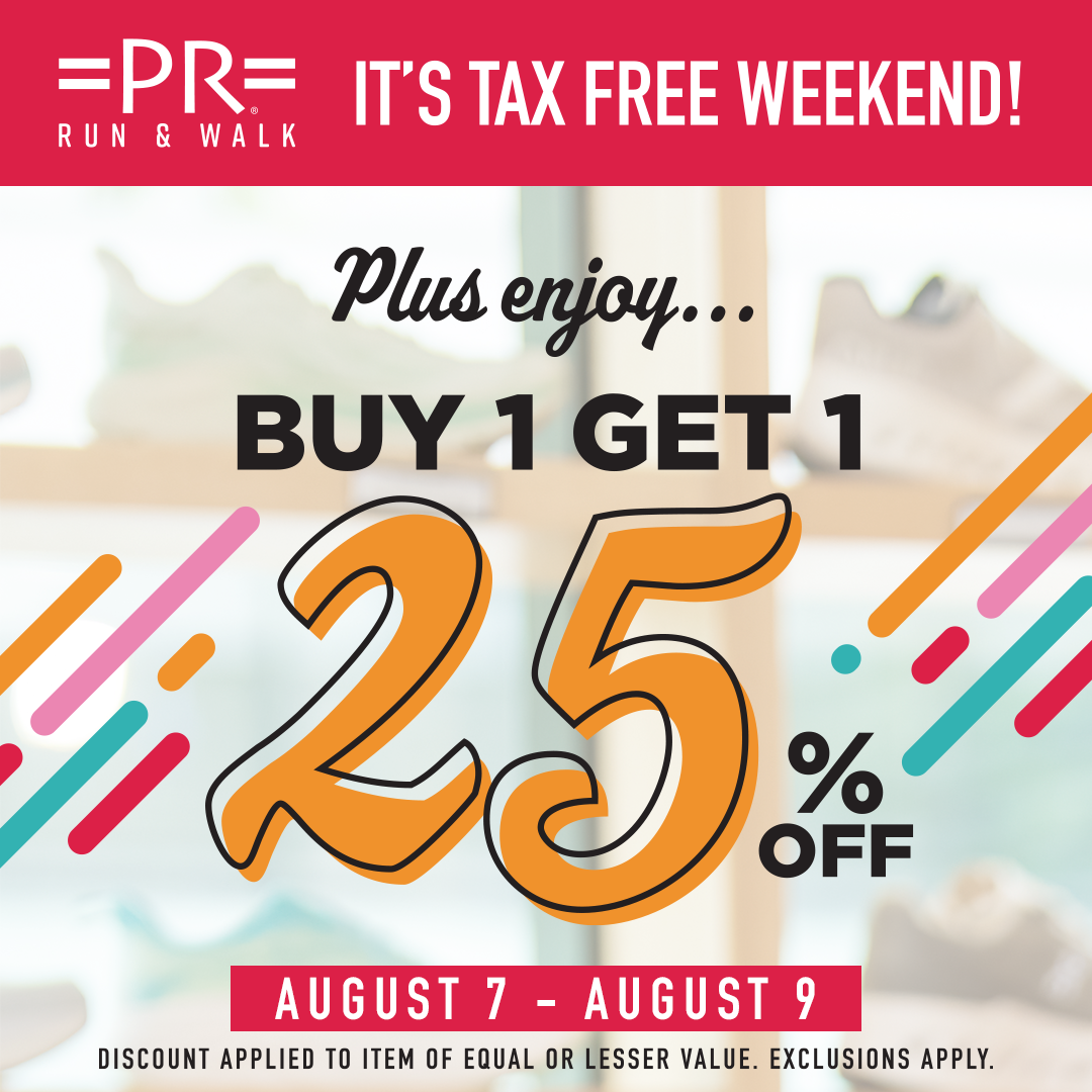 BOGO 25% Off at PR Run & Walk! icon