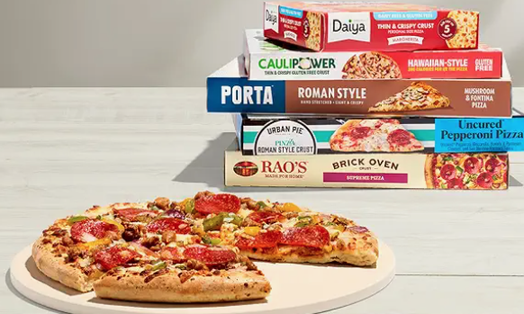 Select frozen pizzas 50% off with Prime