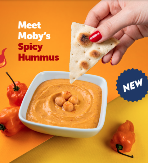 Meet Moby’s Spicy Hummus